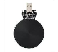 Generador de resonancia Schumann para aliviar el estrés y dormir mejor, dispositivo de señal electromagnética portátil con interfaz USB, indicador de luz (sin LED)