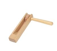Generador de ruido de trinquete de madera, instrumento de sonajero de mano Orff, herramienta de práctica e instrumento de entrenamiento para eventos deportivos, juegos,