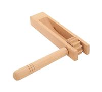 Generador de Ruido de Trinquete de Madera para Juegos, Eventos Deportivos y Celebraciones, Juguete Sonajero de Mano con Excelente Madera