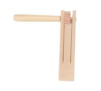 Generador de Ruido de Trinquete, Juguete Matraca Tradicional de Madera Orff Ruido de Mano Instrumento de Sonajero Juguete para Eventos Deportivos Juegos Celebraciones
