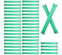 Generador de Ruido Inflable, generador de Ruido Thunder Sticks, 40 Varillas de Colores para Juguetes de animación - Varilla de animación portátil para y