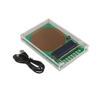 Generador de señal resonante con base de 7.83Hz y frecuencias ajustables por el usuario de 0.1Hz a 30kHz Rango (verde)