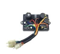 Generador de soldadura AVR HJ-5K25DH-6 5 kW, regulador voltaje automático, estabilizador soldador, 14 cables(2 plugs 10wires)