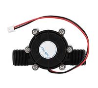 Generador de turbina de agua de alta eficiencia 80 V 10 W herramienta de carga hidroeléctrica para grifos inteligentes sistemas de ducha ABS negro 88 mm