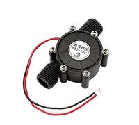 Generador de Turbina de Agua12V DC Water Turbine Generator, 10W Hydro Generator Generador de Energía Hidroeléctrica Herramienta de Carga de Agua