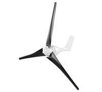 Generador de Turbina de Viento 1200W con 3 Palas y Controlador, Kit para Carga Marina Doméstica (Negro 24V)