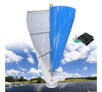Generador de turbina eólica de 12000 W, CC 12 V, 24 V, 48 V, generador de eje vertical con controlador, alternador de rotor de imán permanente para barco, cenador, cabina, casa móvil, D-48V