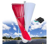 Generador de turbina eólica de 12000 W, CC 12 V, 24 V, 48 V, generador de eje vertical con controlador, alternador de rotor de imán permanente para barco, cenador, cabina, casa móvil, C-48V