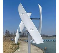 Generador de turbina eólica de eje vertical con levitación magnética, diseño vertical, ideal para aplicaciones domésticas y de barcos, kit de energía eólica de 12 V/24 V