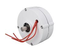 Generador de turbina eólica Torvex, alternador de permanente de doble eje de 24 V, unidad síncrona trifásica para turbinas horizontales verticales (100W)