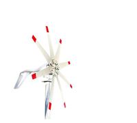 Generador de turbina eólica, Turbina eólica de 3000W, 12V, 24V, 48V, con 8 aspas, pequeña turbina eólica for uso doméstico, RV, yate, bajo ruido, alta eficiencia Generador de energía eólica(24V)