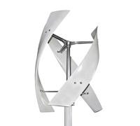 Generador de turbina eólica vertical para el hogar y el alumbrado público, diseño de levitación magnética de alta potencia, sistema silencioso de tres cuchillas para una generación eficiente de