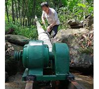 Generador de turbinas de Agua de 5000W, 220V monofásico Horizontal generadores hidráulicos de Impacto Oblicuo Generador de hidro-turbina para generación de energía en Tierras de Cultivo montañosa