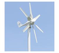 Generador de turbinas eólicas Turbina de viento 800W 12V 24V generador con 6 cuchillas Controlador PWM gratis para uso en el hogar con alta eficiencia(800W 6 Blades,ONLY TURBINE_48V)