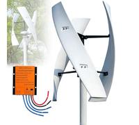 Generador de turbinas eólicas Verticales 16000W 20000W Generador De Viento Vertical 12V 24V 48V 220V Magnética Viento Vertical con Controlador para Uso doméstico (20000W,48V)