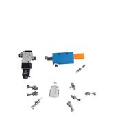 Generador de vacío Industrial DC24VAC220V, ventosa neumática, presión negativa, Gran succión, accesorios de manipulador 1-8 opcional, 1 Uds.(7 suction cup,AC220V)