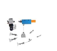 Generador de vacío Industrial DC24VAC220V, ventosa neumática, presión negativa, Gran succión, accesorios de manipulador 1-8 opcional, 1 Uds.(5 suction cup,AC220V)