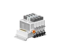 Generador de vacío integrado de alta velocidad de succión y ráfaga multiunidad con suministro de gas centralizado y reducción de ruido incorporada(VKZ07-88G-O-N-B-F1)