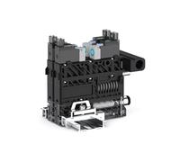 Generador de vacío integrado de doble unidad con silenciador incorporado, sin manómetro, válvula de alta frecuencia for un funcionamiento silencioso e integrado.(SZK-10-66GR-N-D02)