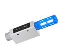 Generador de vacío neumático CV-15HS con rosca Rp1/4, succión de 63 l/min, aleación de aluminio para automatización industrial y robótica