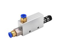 Generador de vacío neumático metálico silencioso de alta succión EV10/15/20/25/30/HS con ventosa de alta presión negativa.(CV-20HS)