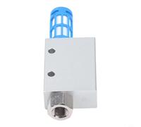 Generador de vacío neumático portátil CV-10HS de aleación de aluminio con silenciador, tasa de succión de 27 l/min, para presión de 1-6 bares, rosca Rp1/8