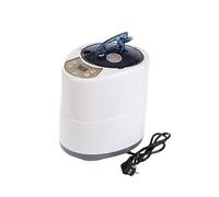 Generador de vapor para sauna en casa, Generador de 2000W capacidad mejorada 4L olla de for Sauna barriles de madera agua grande para ducha en sala de vapor en casa