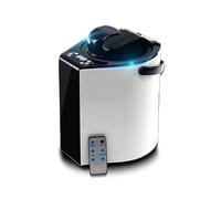 Generador de Vapor para Sauna, Pote del del poder del nerador de la sauna, terapia casera del BALNEARIO del nuevo estilo 3L 1000W for calentar(Bianco)