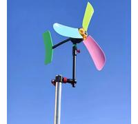 Generador de viaje portátil de turbina eólica pequeña con interfaz dual CC y módulo regulador de voltaje rectificador integrado