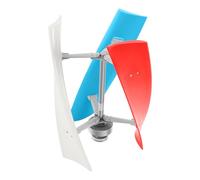 Generador de viento de 400 W, generador de energía eólica de 3 alas con ajuste automático de dirección del viento, 300 rpm, uso de turbinas eólicas, barcos, pabellones, cabañas, caravanas