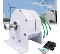 Generador de viento de imán permanente de alta potencia para sistemas de energía alternativos