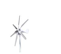 Generador de Viento, Turbina Aeroneradora De Nueva Energía, 6 Cuchillas, 800w, 12v, 24v, Alta or Granja Yates En Casa