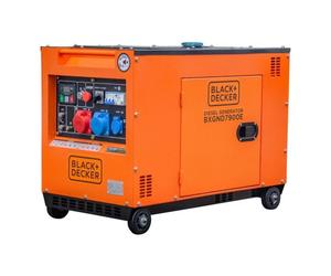 Generador diésel 4 tiempos ATS, motor inyección directa, alternador cobre, triple enchufe 7,5KVA / 5,4KW