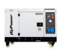 Generador Diésel ITC Power DG10000SE Monofásico 8,5kW Insonorizado ATS