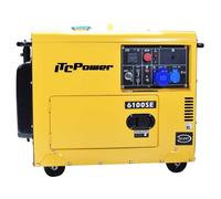 Generador diésel ITCPOWER NT-6100SE monofásico 5,3 kW arranque fácil AVR