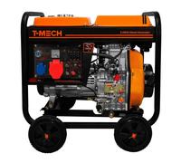 Generador Diesel PortÃ¡til Marco Abierto ATS Arranque ElÃctrico 5kVA TrifÃ¡sico 10HP