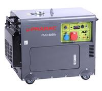 Generador diesel pramac pmd 5050s - 4 kw - arranque eléctrico - 400v - 97 db - motor diésel trifásico con avr ideal para bombas de riego