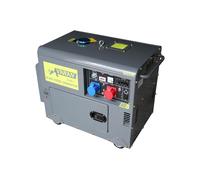 GENERADOR ELECTRICO DIESEL, GRUPO ELECTROGENO 5kVA 400V & 230V SIN PERDIDA
