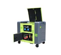 GENERADOR ELECTRICO DIESEL INSONORIZADO TIPO PANDA GRUPO ELECTROGENO 5.5kW 230V