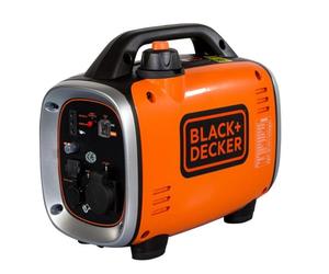 Generador eléctrico inverter gasolina Black and Decker 900W super ligero y silencioso 9kg