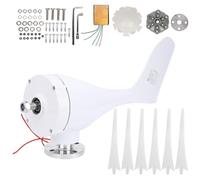 Generador Eólico 800W 6 Aspas Aerodinámicas Para Hogar Barcos Casas Móviles Turbina Viento Silenciosa Alto Rendimiento 550 Mm (48V)