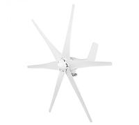 Generador Eólico 800W con 6 Aspas Aerodinámicas para Hogar Barcos y Casas Móviles Turbina de Viento Silenciosa y de Alto Rendimiento (48V)
