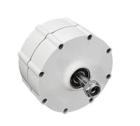 Generador Eólico, Generador eléctrico pequeño for el hogar, generador de imán permanente sin engranajes, 5000W, dinamo, turbina eólica y agua, 5KW, 12V, 24V 48V(WB,DOUBLE SHAFT_12V_500W)