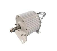Generador eólico, Wind Power Generator High Efficiency 1kw 24v 48v 96v 500RPM Permanent Magnet Alternator 50hz Motor-based Home Use Three Phase AC Direct Shaft Tapered Rare Earth híbrido(48V)