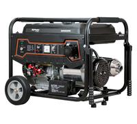 ITCPower Generador Gasolina 7500W con Autonomía 18h - Generador Eléctrico Profesional con Arranque Eléctrico - Estabilidad de Voltaje con Sistema AVR - Generador Silencioso con Kit de Ruedas