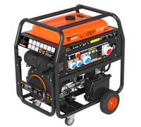 Generador gasolina genergy izoard 230v/ 380v - 18 kvas de potencia máxima - regulación electrónica avr - arranque eléctrico.