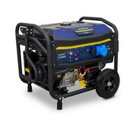 Goodyear - Generador Eléctrico Gasolina 8.000 W. 230V Tensión Nominal 2 Enchufes. Motor 4 tiempos OHV. Arranque Eléctrico-Manual. Regulador Automático Tensión AVR. Depósito Gasolina 30L