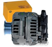 Alternador con polea para correa poli V 8EL 011 710-571 HELLA para FORD