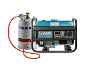 Generador híbrido de gasolina y gas "Könner & Söhnen" KS 3000G