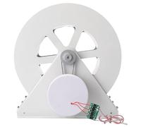 Generador hidráulico, 100 W, turbina de agua de baja velocidad, kit de generación de energía para decoración e iluminación de paisajes al aire libre